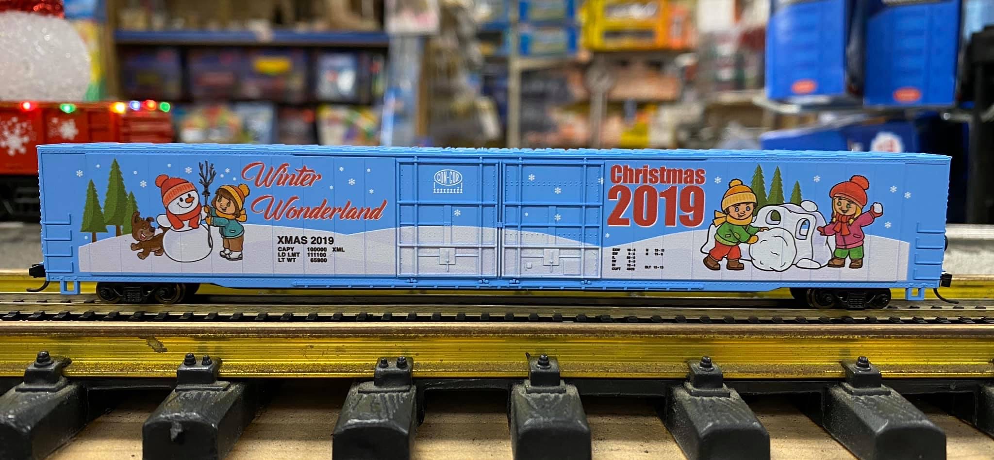 N Scale– Winter WonderLand “Christmas Carol Series” 2019